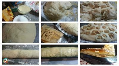 Pan brioche con turrón