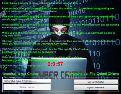 Koolova, el ransomware que descifra tus archivos si lees dos artículos de ciberseguridad.