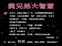 Los Reyes Magos vienen de Mojonia y nos traen un cartucho multijuego para la NES