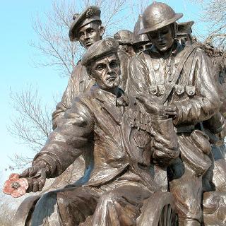 Homenaje a los veteranos de guerra  de Canada de todos los tiempos ( arte)