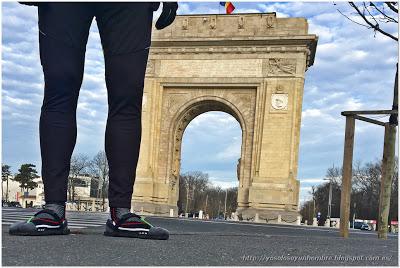 Ruta para correr y recorrer la ciudad de Bucarest (Rumania)