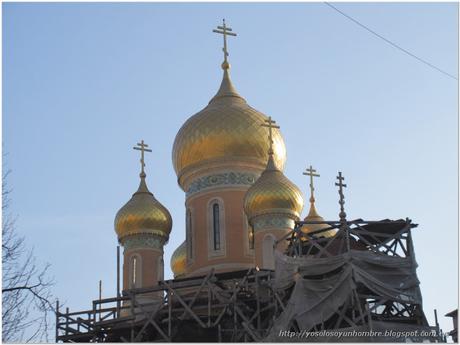 Iglesia rusa en obras