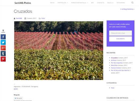 ¡Aviso a todos los seguidores! El blog de SantiMB.Photos se muda