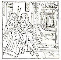 San Erminold, abad contrariado.