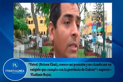 Vladimir Rojas: NO PUEDO FELICITAR UN FICTICIO PRIMER LUGAR…