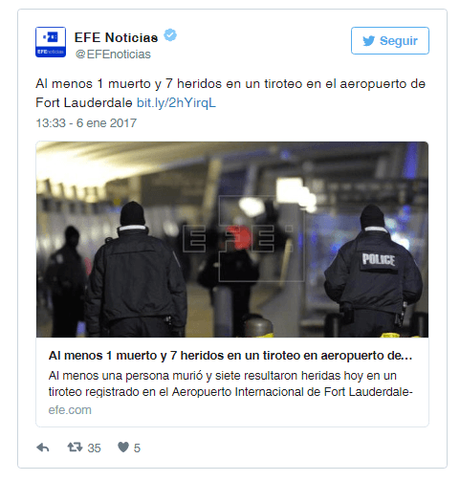 Varios muertos y heridos tras tiroteo en el aeropuerto internacional de Fort Lauderdale (+VIDEO)