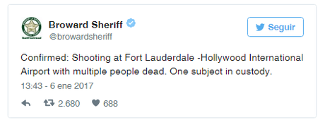 Varios muertos y heridos tras tiroteo en el aeropuerto internacional de Fort Lauderdale (+VIDEO)