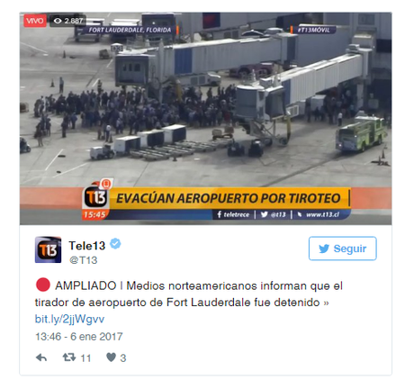Varios muertos y heridos tras tiroteo en el aeropuerto internacional de Fort Lauderdale (+VIDEO)