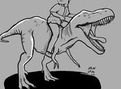 Bill Riding T-Rex