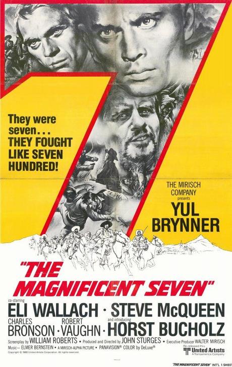 Los 7 magnificos, The magnificent Seven, película, cartelera, wester, blog de cine, solo yo, blog solo yo, cine, oeste, 