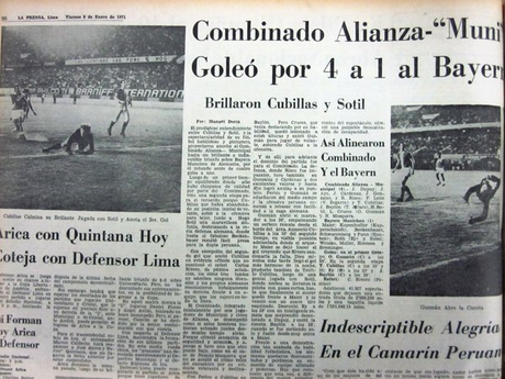 07 de Enero en Alianza Lima [Teofilo “el Nene” Cubillas]