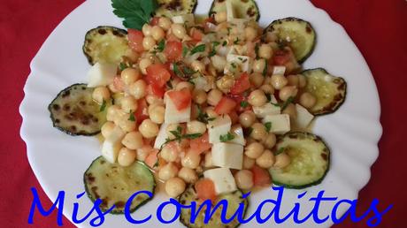 ENSALADA DE GARBANZOS ESPECIADA