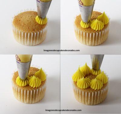 Cuatro tecnicas para decorar cupcakes caseros paso a paso - Paperblog