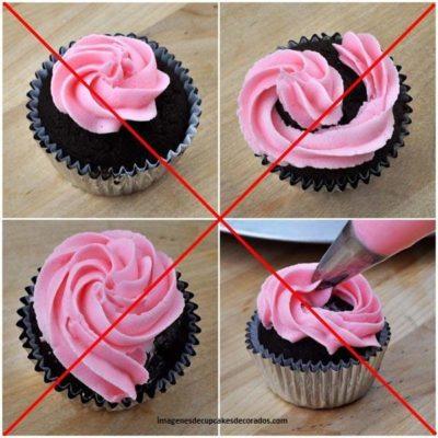 Cuatro tecnicas para decorar cupcakes caseros paso a paso - Paperblog