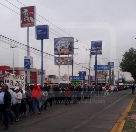 San Luis Potosí se une a manifestaciones del país contra gasolinazo