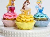 Tiernas imagenes cupcakes princesas hermosas para fiesta