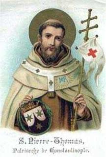 San Pedro Tomás, virgen, doctor y mártir.