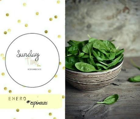 Sunday's Time #RecetasconEspinacas