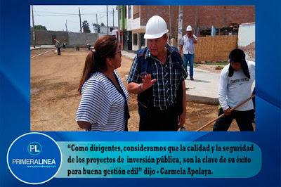 EXIGEN OBRA DE CALIDAD…