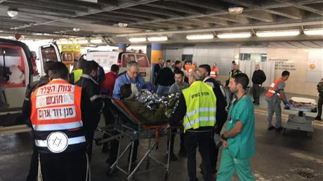 Imágenes  y videos del atentado terrorista de Jerusalem.