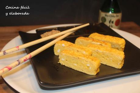 TAMAGOYAKI (TORTILLA ENROLLADA) COCINA JAPONESA