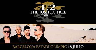 U2 tocarán el 18 de julio en Barcelona con su gira por el 30 aniversario de 'The Joshua Tree'