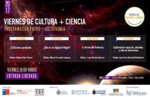 “Viernes de Cultura + Ciencia”, enero 2017