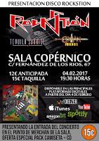 Rockstión, Tequila Sunrise y Conan en Sala Copernico