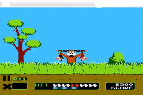 La pistola de Duck Hunt.