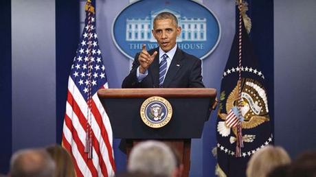 Obama en su última rueda de prensa como presidente de Estados Unidos. Foto: Reuters.