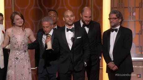 La La Land arrasa en los Globos de Oro, entre críticas a Trump