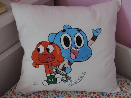 COJIN DE GUMBALL Y DARWIN