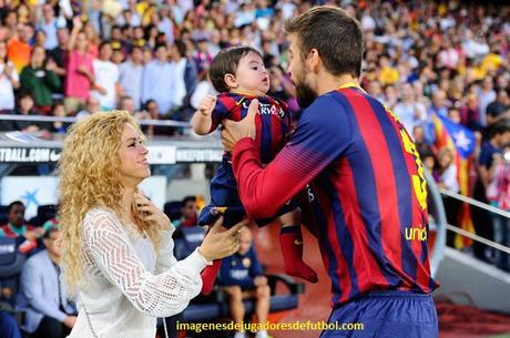 imagenes de futbolistas con sus novias shakira