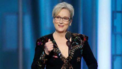 Meryl Streep enciende los Globos de Oro con un discurso contra Donald Trump
