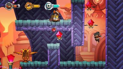 Grave Danger es un nuevo plataformas cooperativo inspirado en The Lost Vikings