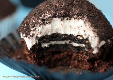 imagenes de cupcakes de oreo horno