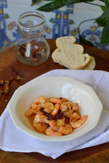Gambas al ajillo Gambas al ajillo