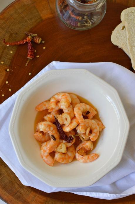 Gambas al ajillo