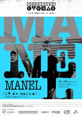 Tomavistas Ciudad arrancará con Manel el 29 de marzo en el Ochoymedio