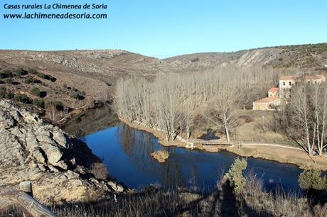 Soria y Tierras Altas: San Pedro Manrique, Ruta de las Icnitas, Acebal de la Garagüeta soria rio duero mirador el peñon