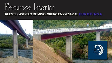 Puente Castrelo de Miño construido por el grupo empresarial Eurofinsa