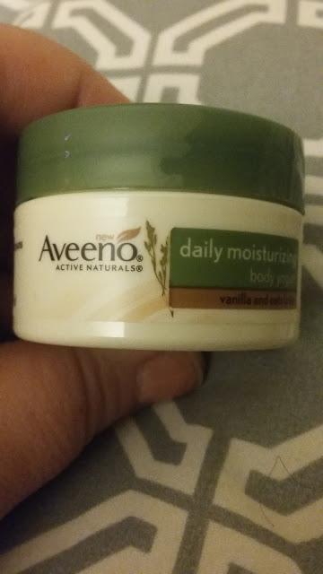 aveeno vanilla and oats lotion