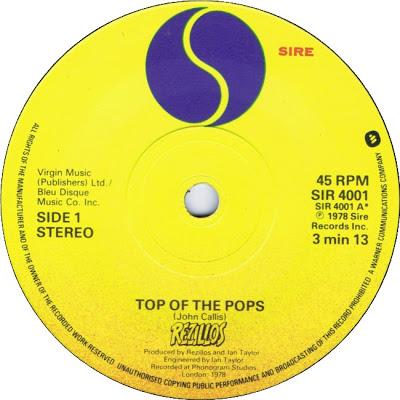 The Rezillos -Top of the Pops 7