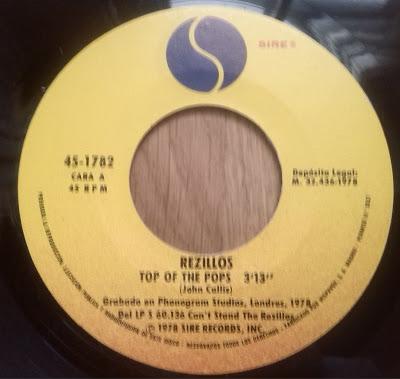 The Rezillos -Top of the Pops 7