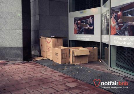 Notfairbnb, un Airbnb para “alojarse” donde viven los sintecho