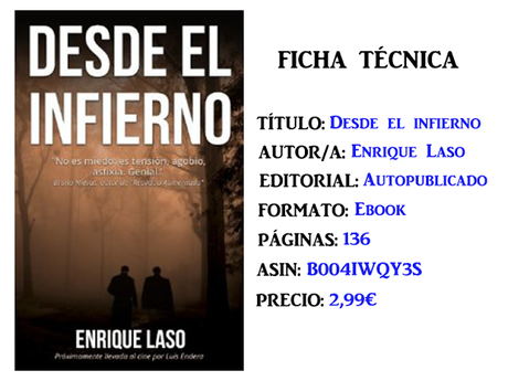 Reseña: Desde el infierno, de Enrique Laso