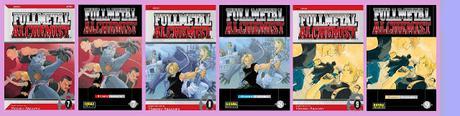 portadas fullmetal alchemist 7 a 9