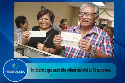 VENCE PLAZO PARA COBRAR CHEQUE POR CONCEPTO DE LA DEUDA SOCIAL…