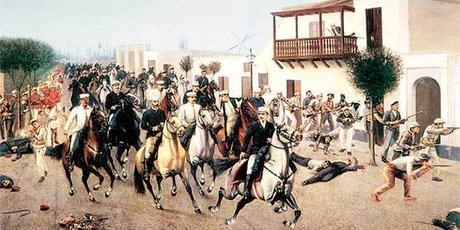 Entrada a Cocharcas de Nicolás de Piérola