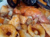 ZARZUELA PESCADOS MARISCOS receta, fotos paso paso)